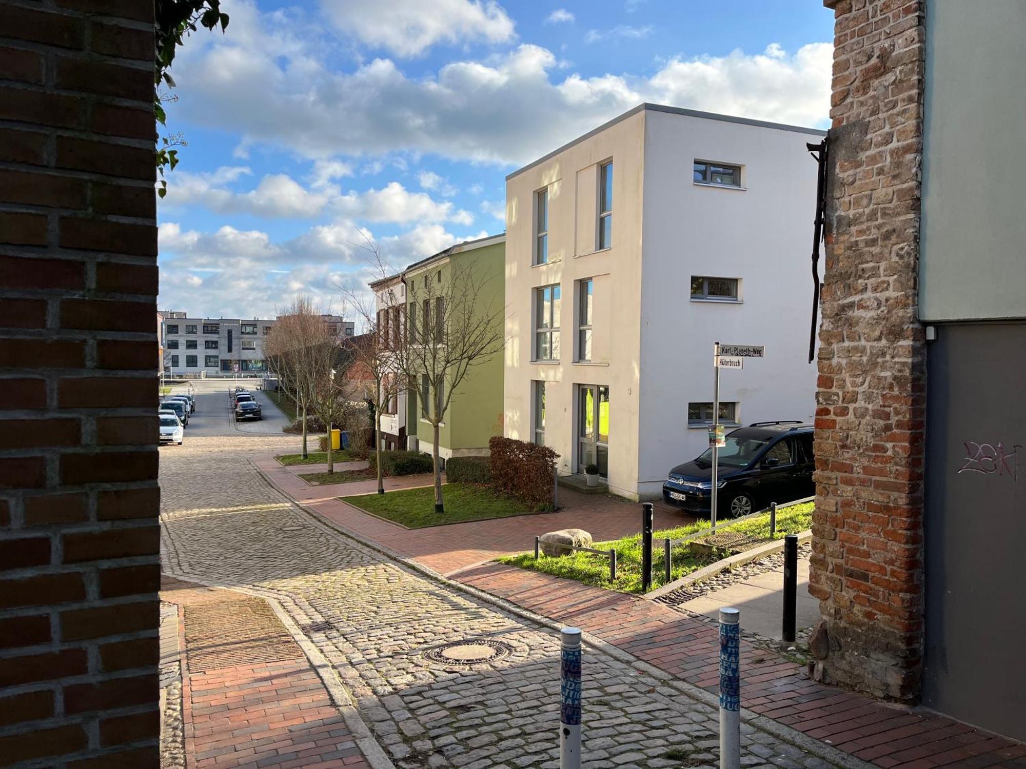 Ferienwohnung An Der Historischen Stadtmauer Rostock Eksteriør bilde