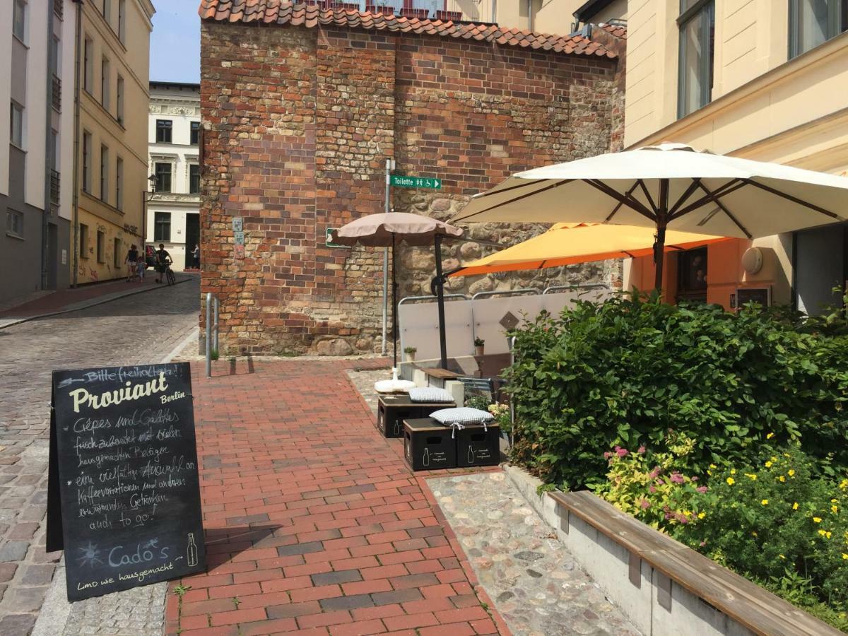 Ferienwohnung An Der Historischen Stadtmauer Rostock Eksteriør bilde